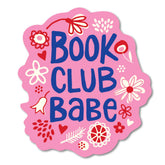 Book Club Babe Sticker